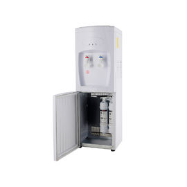 Punto filtrado POU vertical del dispensador del agua del ABS del refrigerador del purificador del agua del uso y de los filtros en frío del entramado de acero 3